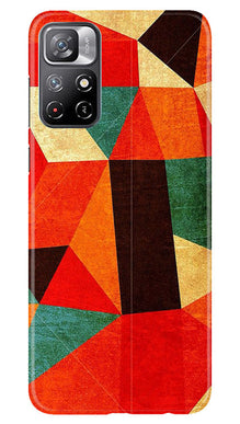 Modern Art Mobile Back Case for Redmi Note 11 (Design - 172)