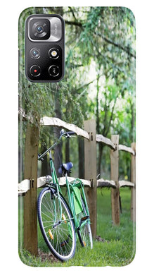 Bicycle Mobile Back Case for Redmi Note 11 (Design - 177)