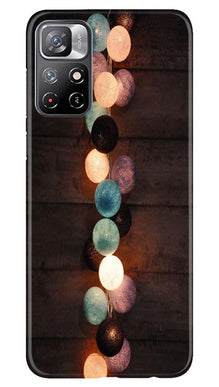Party Lights Mobile Back Case for Redmi Note 11 (Design - 178)