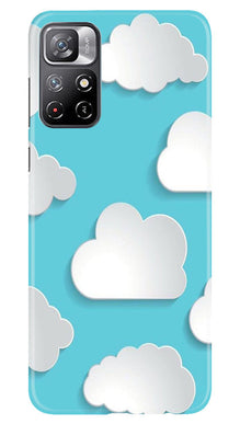 Clouds Mobile Back Case for Redmi Note 11 (Design - 179)