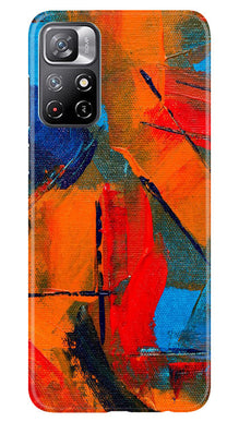 Modern Art Mobile Back Case for Redmi Note 11 (Design - 205)
