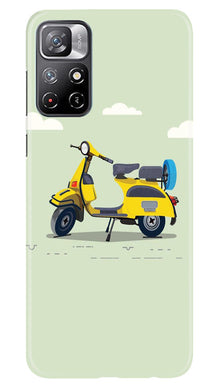 MotorCycle Mobile Back Case for Redmi Note 11 (Design - 228)