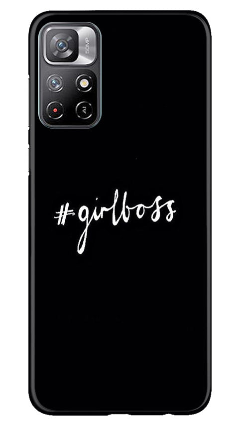 Like a Girl Boss Case for Redmi Note 11 (Design No. 234)