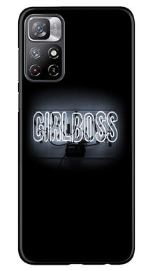 Girl Power Mobile Back Case for Redmi Note 11 (Design - 236)