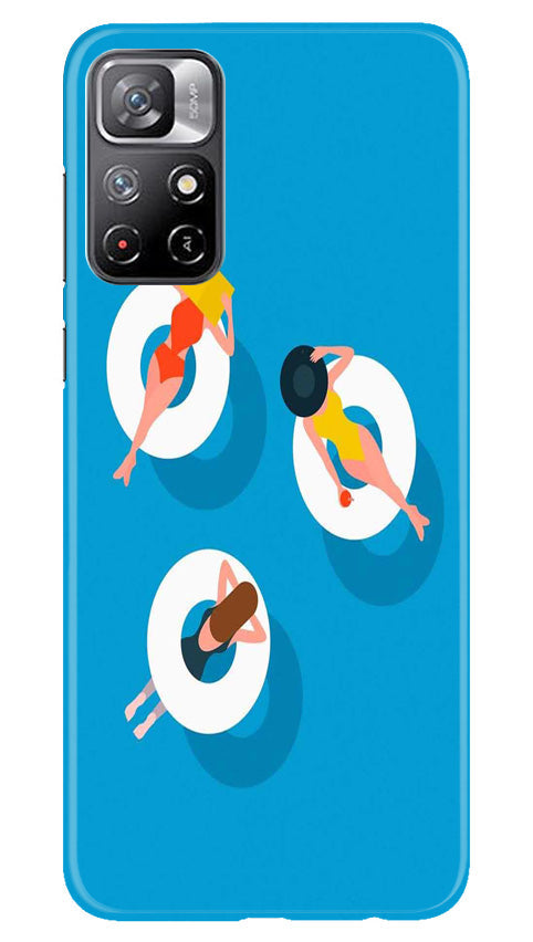 Timon and Pumbaa Mobile Back Case for Redmi Note 11 (Design - 267)