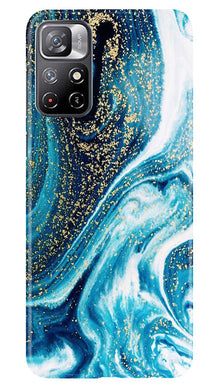 Marble Texture Mobile Back Case for Redmi Note 11 (Design - 269)