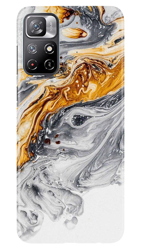 Marble Texture Mobile Back Case for Redmi Note 11 (Design - 271)
