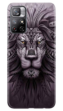 Lion Mobile Back Case for Redmi Note 11 (Design - 276)