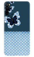 White dots Butterfly Case for Xiaomi Redmi Note 8