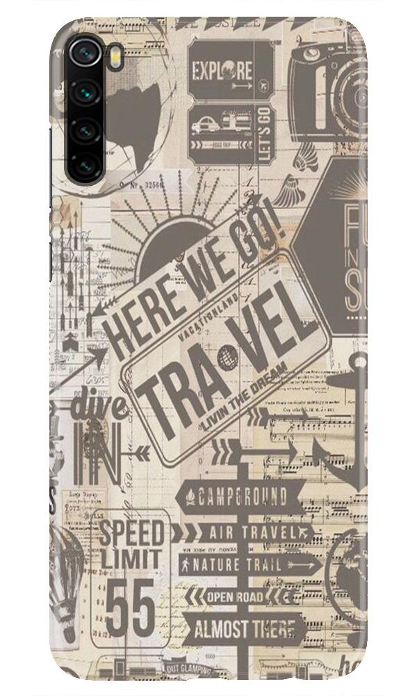 Travel Case for Xiaomi Redmi Note 8  (Design - 104)