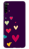 Purple Background Case for Xiaomi Redmi Note 8  (Design - 107)