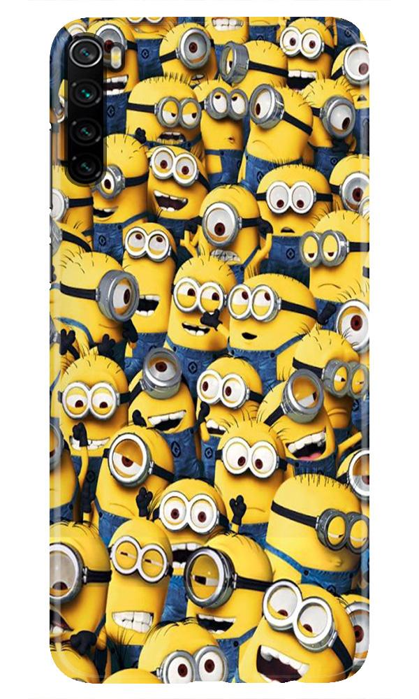 Minions Case for Xiaomi Redmi Note 8  (Design - 126)