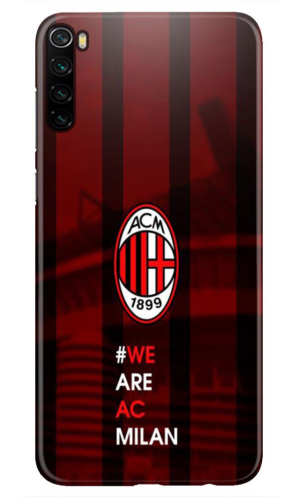 AC Milan Case for Xiaomi Redmi Note 8  (Design - 155)