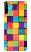 Colorful Square Case for Xiaomi Redmi Note 8 (Design No. 218)