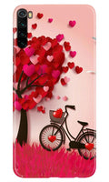 Red Heart Cycle Case for Xiaomi Redmi Note 8 (Design No. 222)