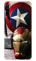 Ironman Captain America Case for Xiaomi Redmi Note 8 (Design No. 254)