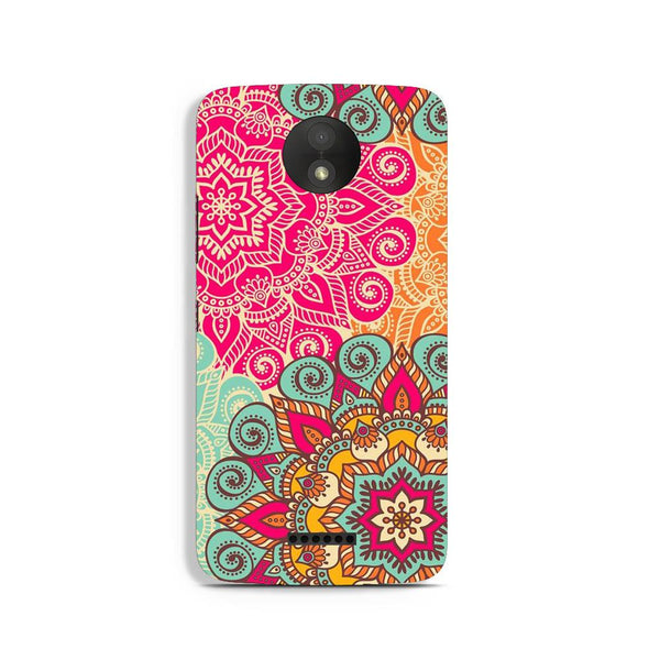 Rangoli art Case for Moto C