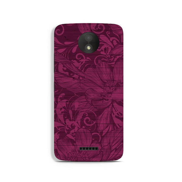 Purple Backround Case for Moto C Plus