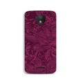 Purple Backround Case for Moto C