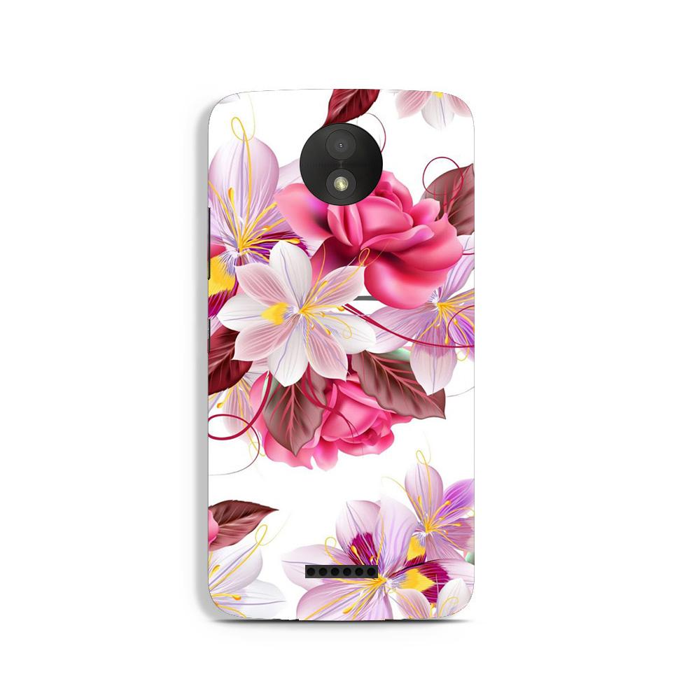 Beautiful flowers Case for Moto C