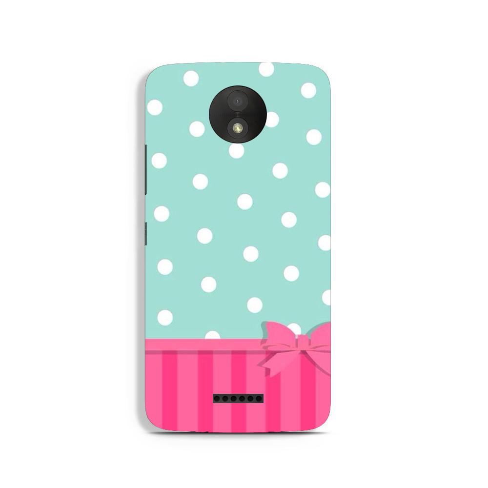 Gift Wrap Case for Moto C