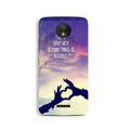 Fall in love Case for Moto C