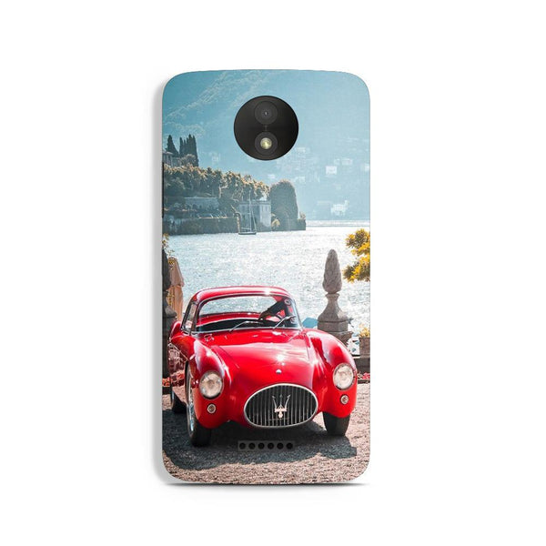 Vintage Car Case for Moto C Plus