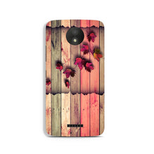 Wooden look2 Case for Moto C