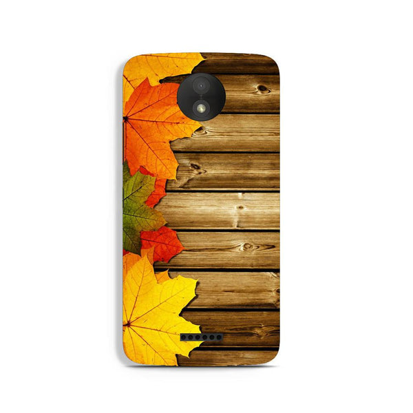 Wooden look3 Case for Moto C Plus