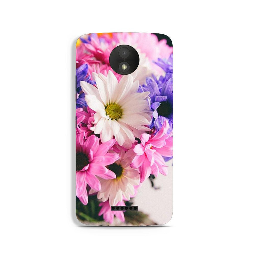 Coloful Daisy Case for Moto C Plus