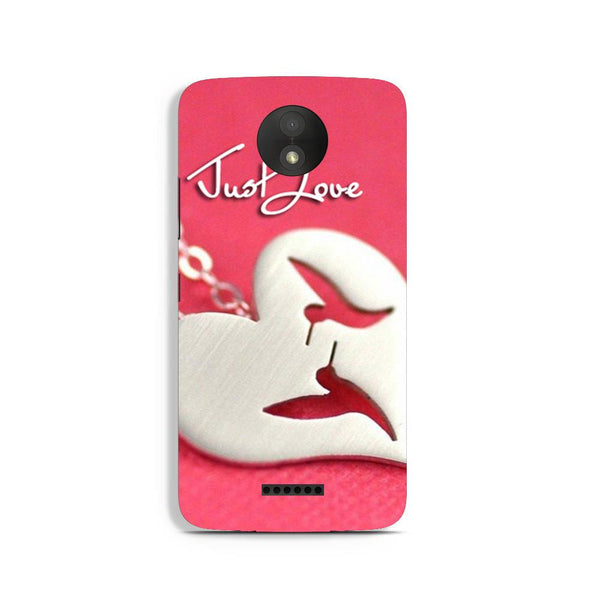 Just love Case for Moto C Plus