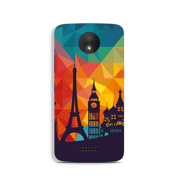 Eiffel Tower2 Case for Moto C