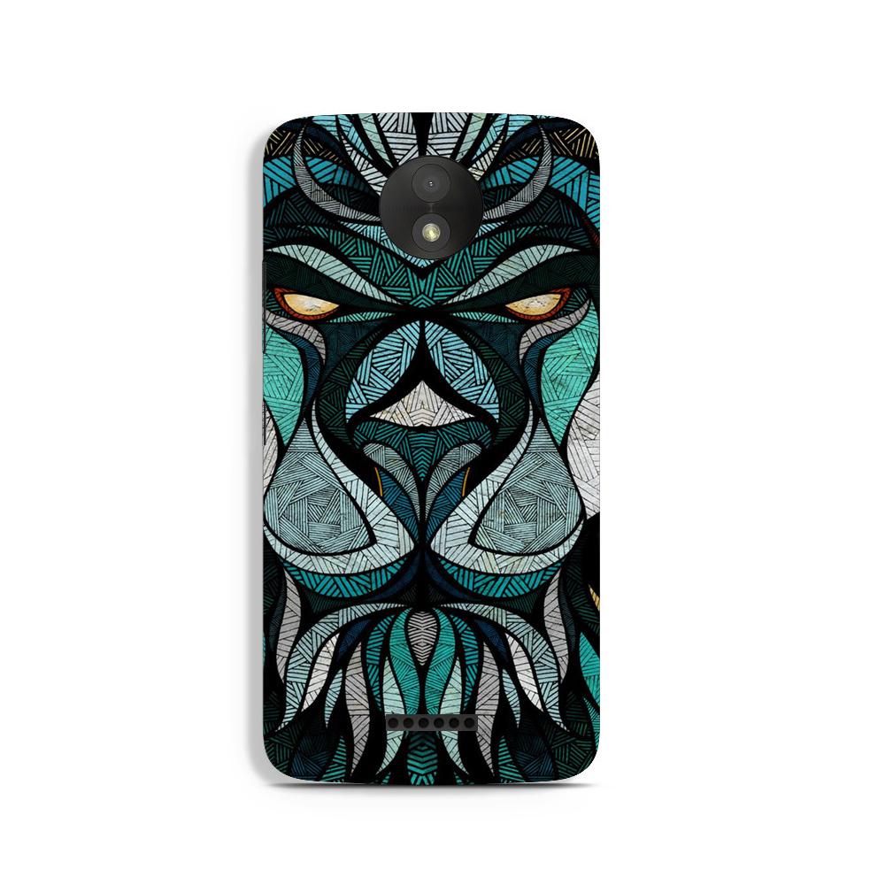 Lion Case for Moto C