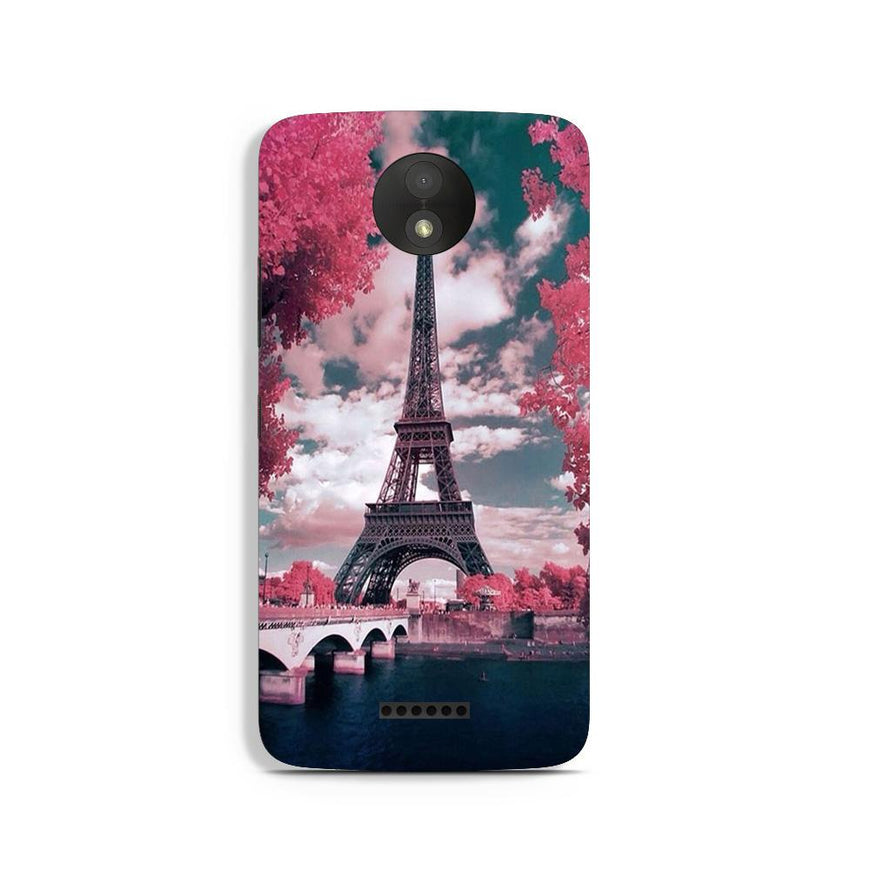 Eiffel Tower Case for Moto C  (Design - 101)