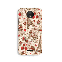 Love Paris Case for Moto C Plus  (Design - 103)
