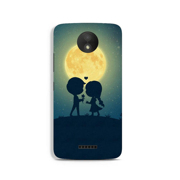 Love Couple Case for Moto C Plus  (Design - 109)