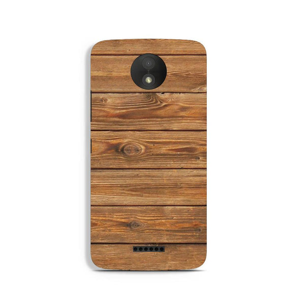 Wooden Look Case for Moto C Plus  (Design - 113)