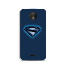 Superman Superhero Case for Moto C Plus  (Design - 117)