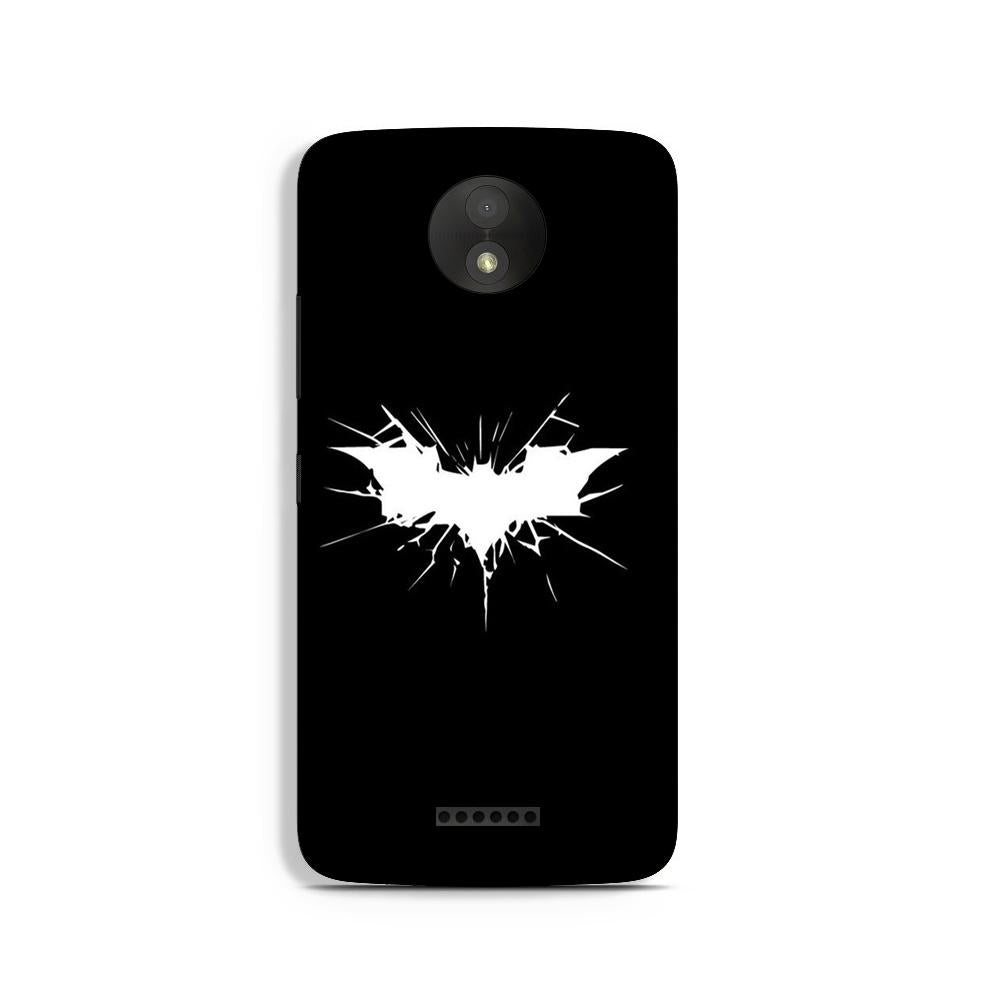 Batman Superhero Case for Moto C  (Design - 119)