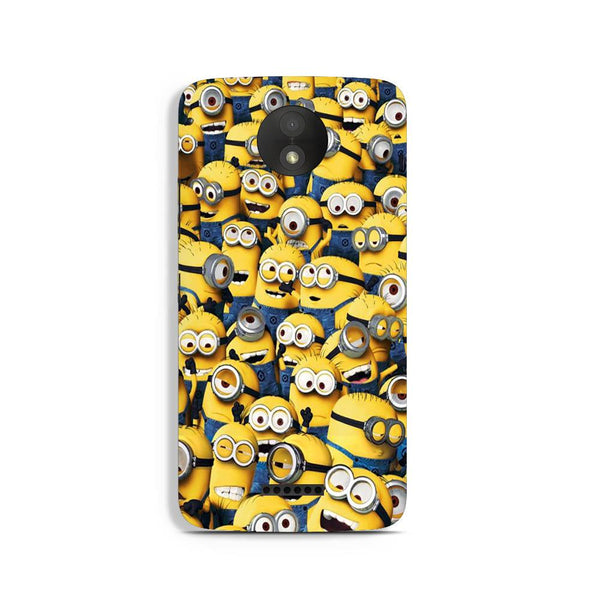 Minions Case for Moto C  (Design - 126)