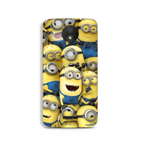 Minions Case for Moto C Plus  (Design - 127)