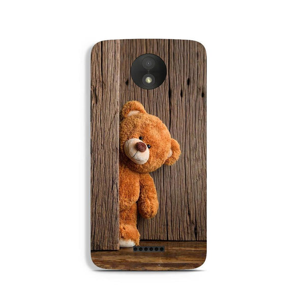 Cute Beer Case for Moto C Plus  (Design - 129)