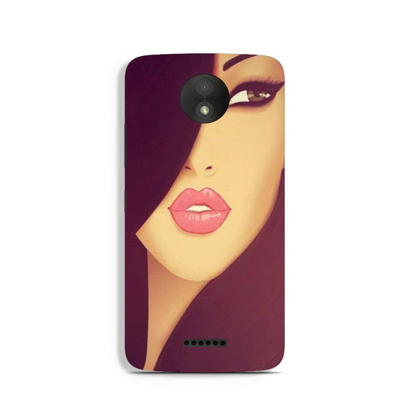 Girlish Case for Moto C Plus  (Design - 130)