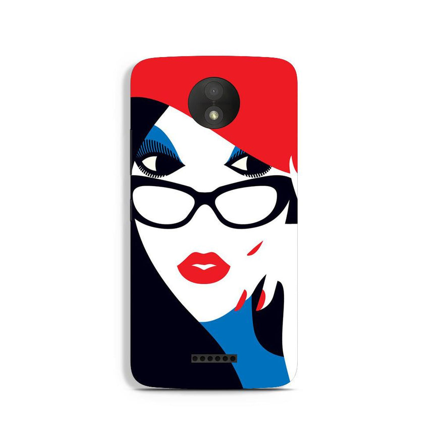 Girlish Case for Moto C Plus  (Design - 131)