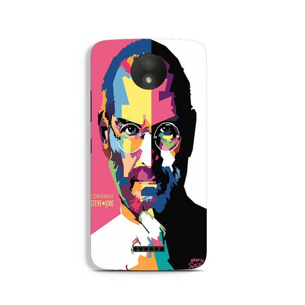 Steve Jobs Case for Moto C Plus  (Design - 132)