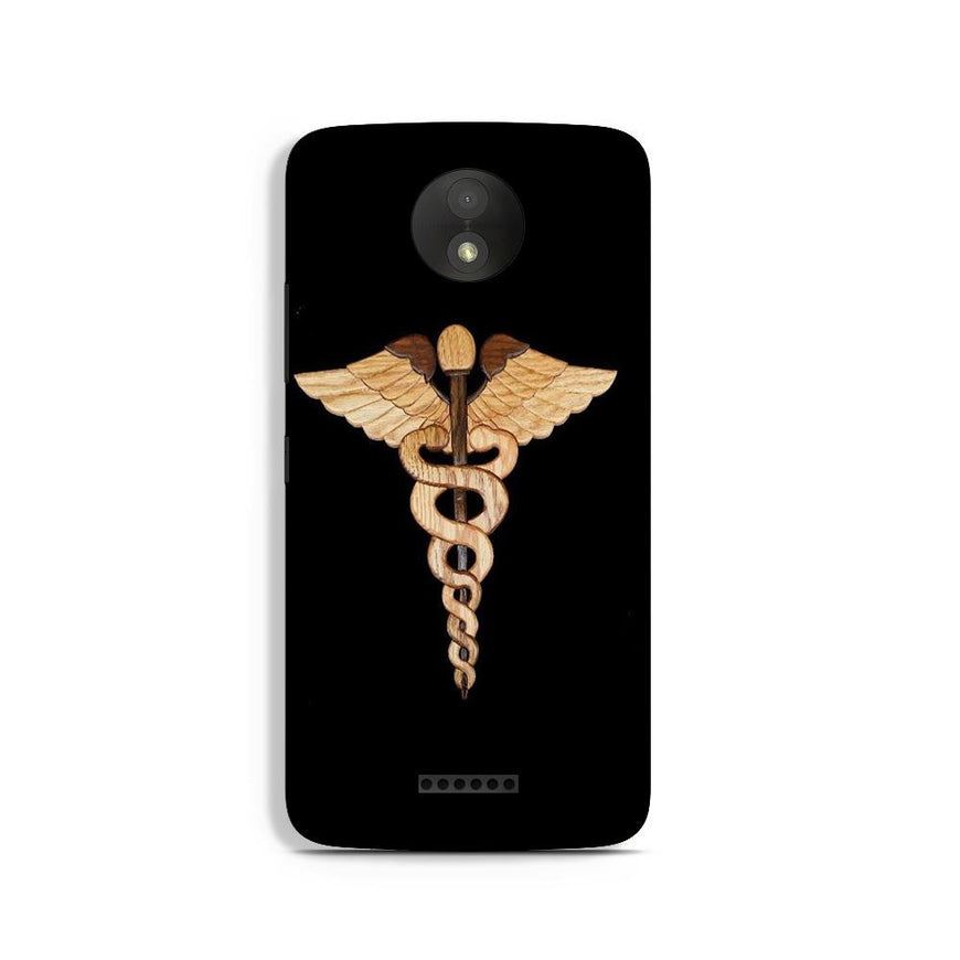 Doctor Logo Case for Moto C  (Design - 134)