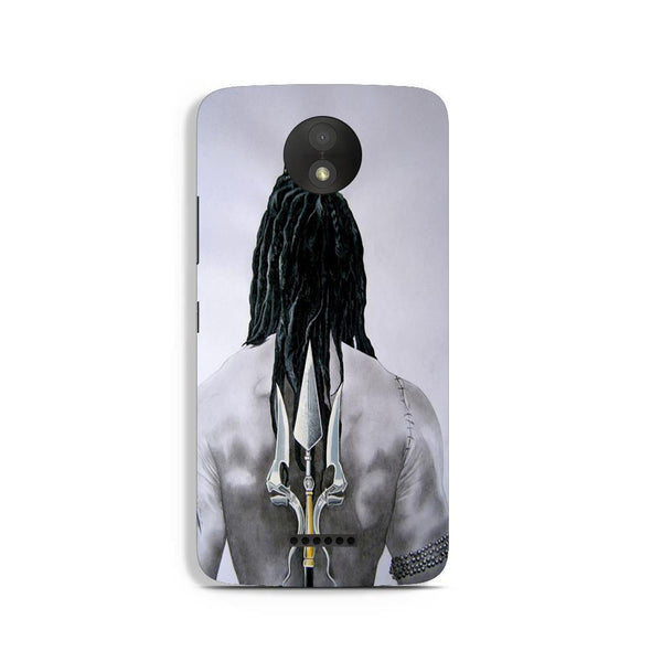 Lord Shiva Case for Moto C Plus  (Design - 135)
