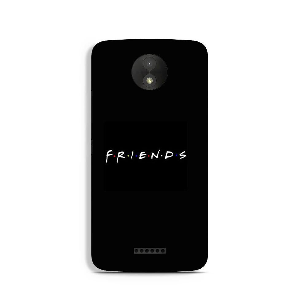Friends Case for Moto C  (Design - 143)