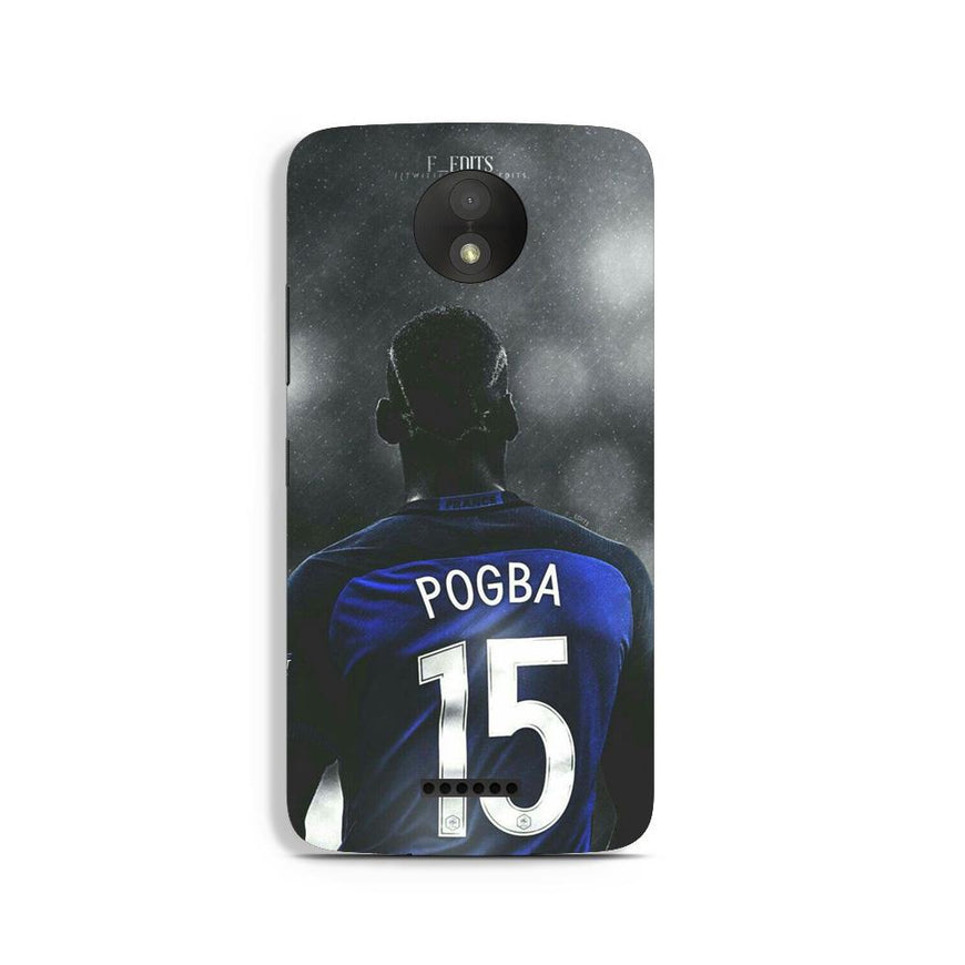 Pogba Case for Moto C  (Design - 159)