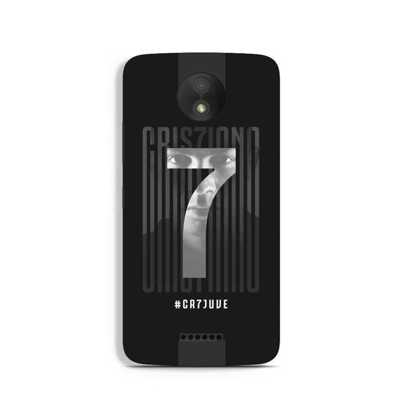 Cristiano Case for Moto C  (Design - 175)